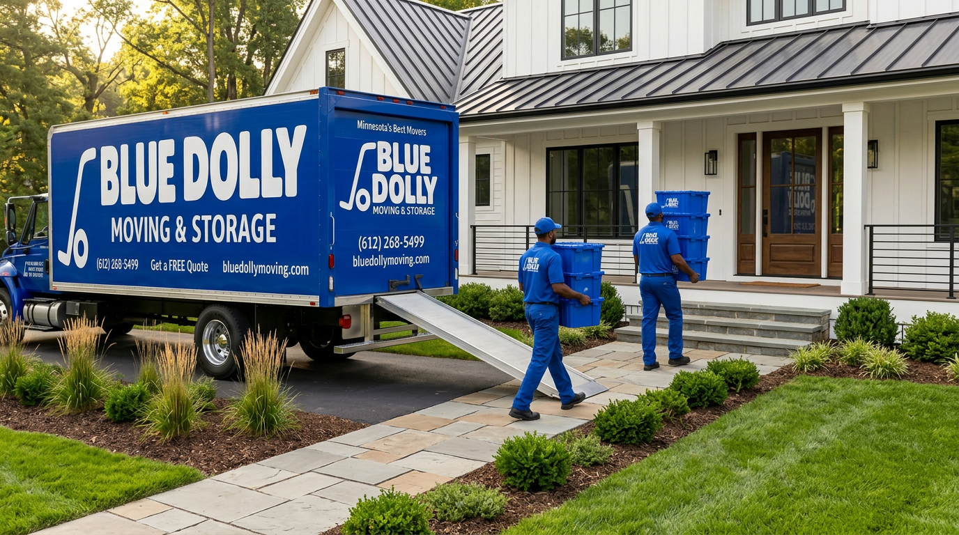 Blue Dolly team providing professional auto shipping in Minnesota