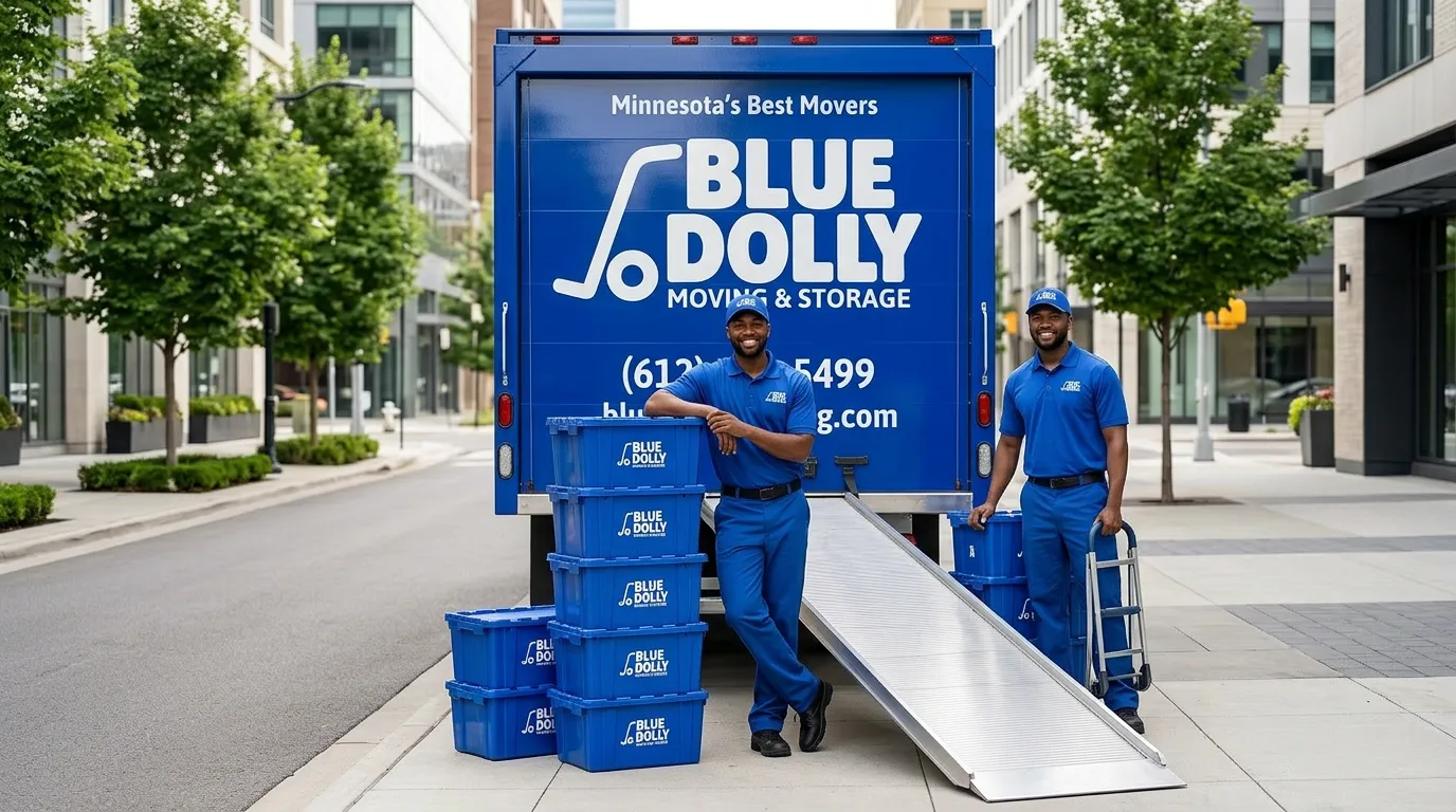 Blue Dolly mover