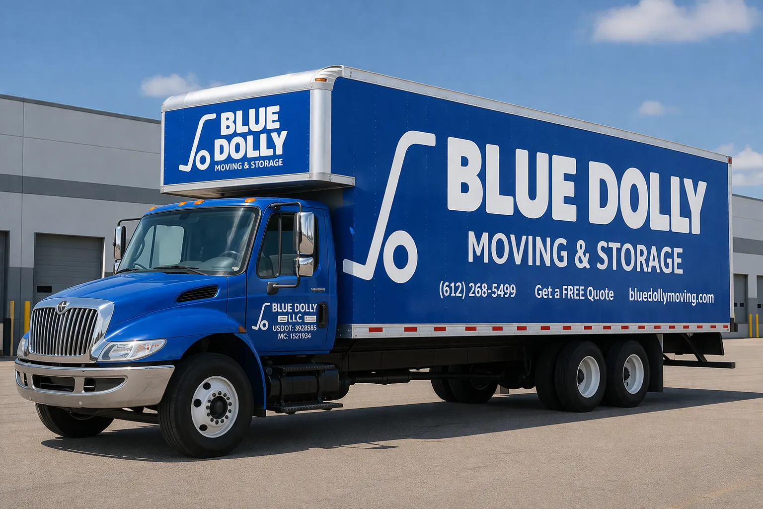 Happy Blue Dolly customer 6