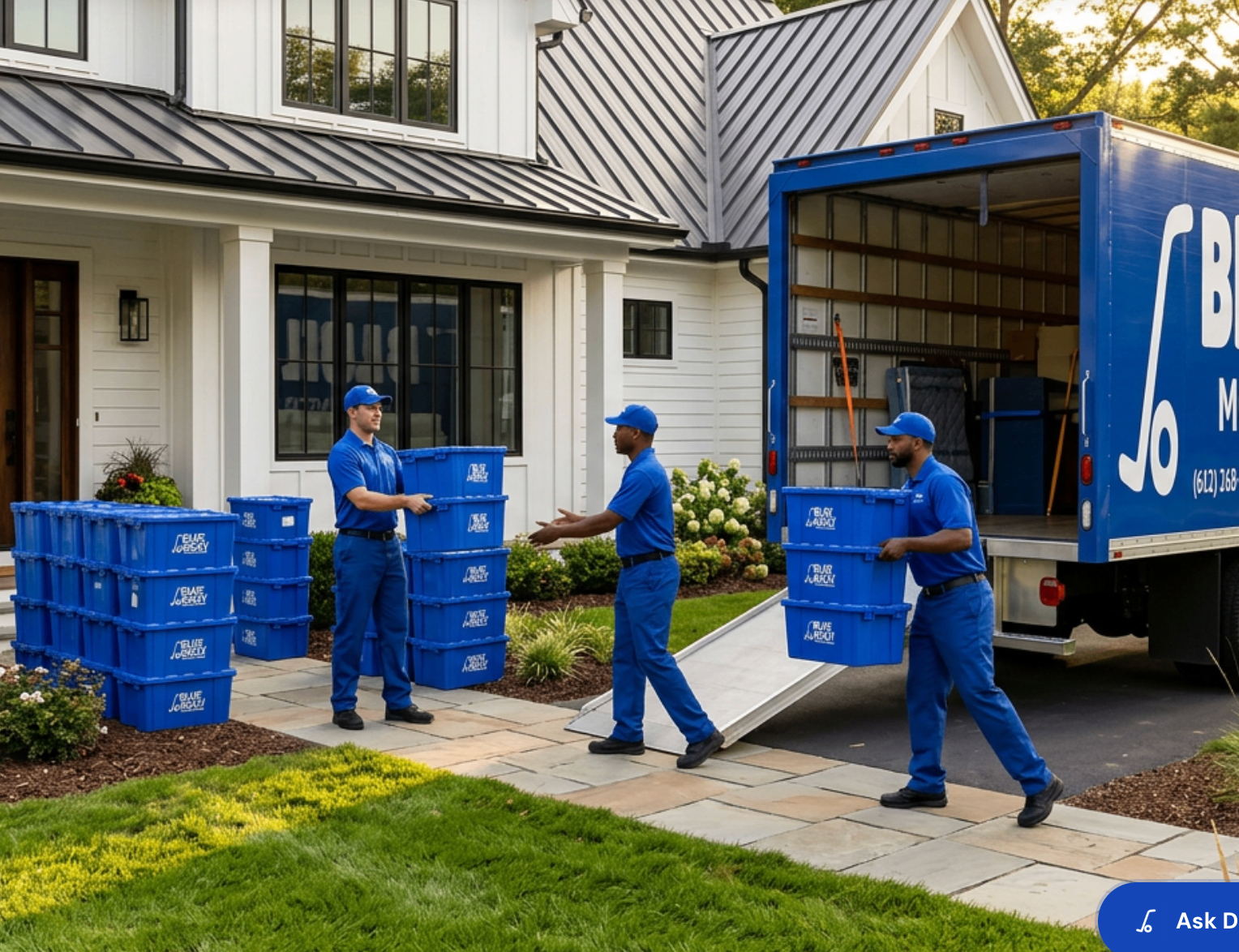 Blue Dolly professional packing services for full service moving in Minnesota